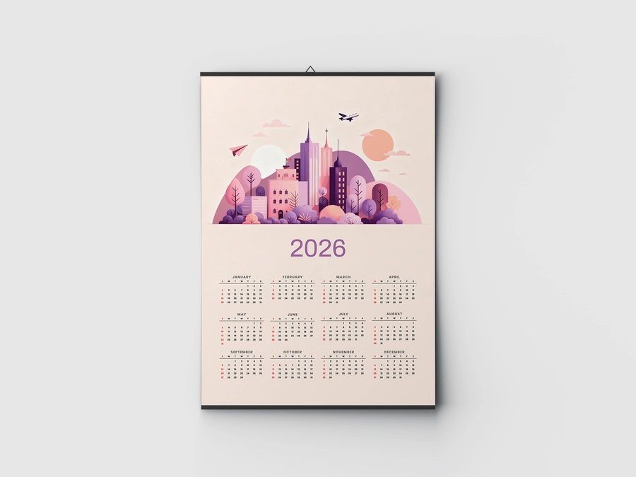 Kalendarze listwowane